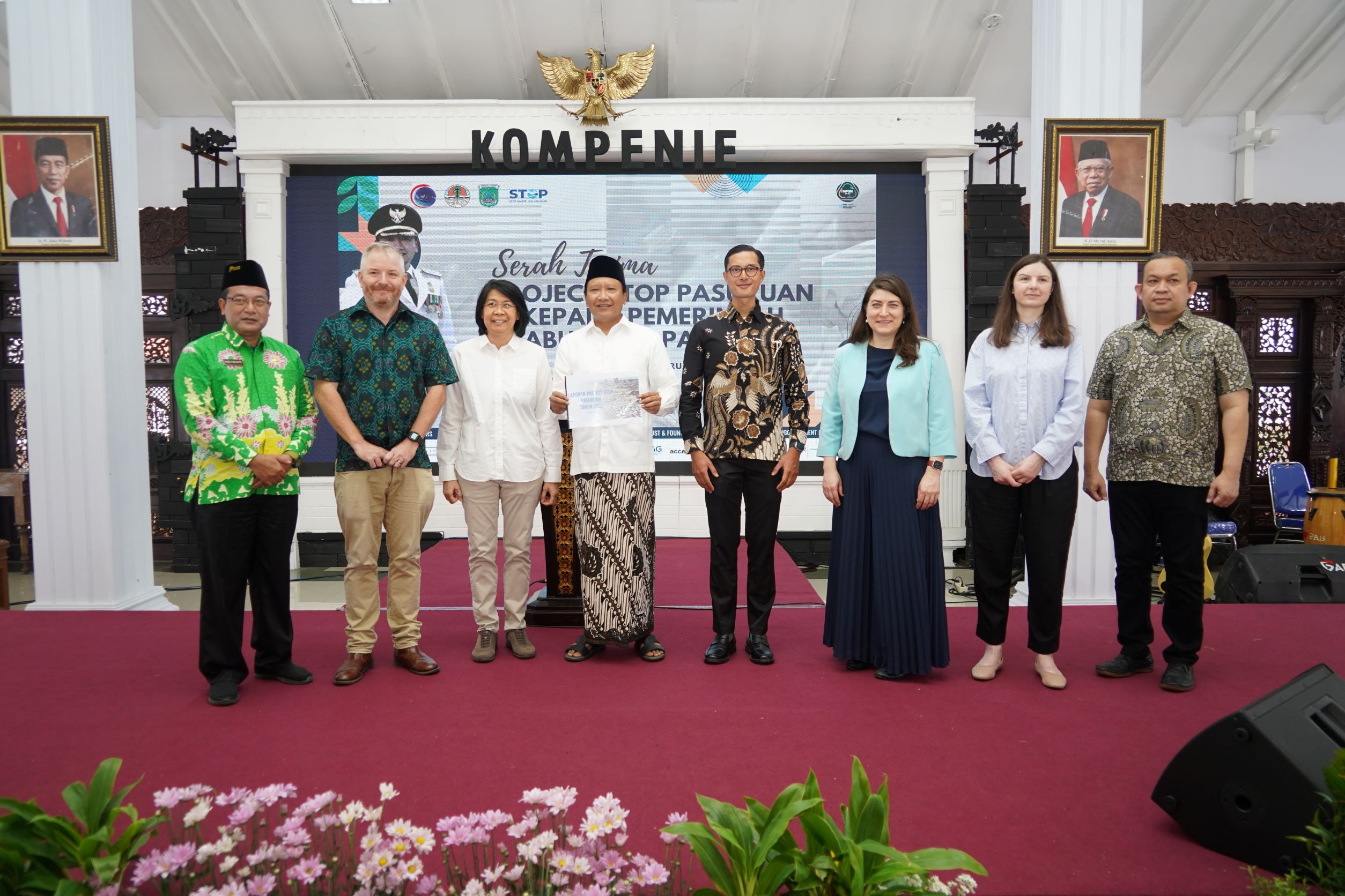 Project STOP Pasuruan Hands Over to Local Government