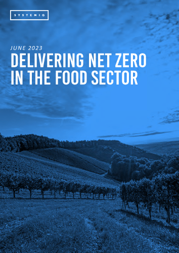 Delivering Net Zero in the Food Sector