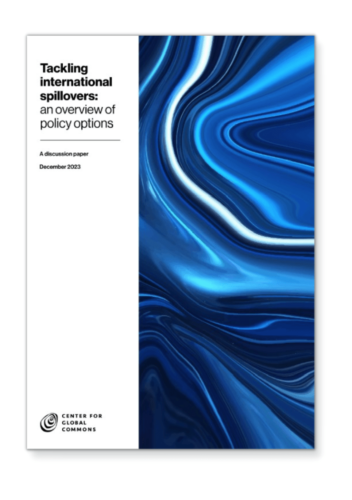 Tackling international spillovers