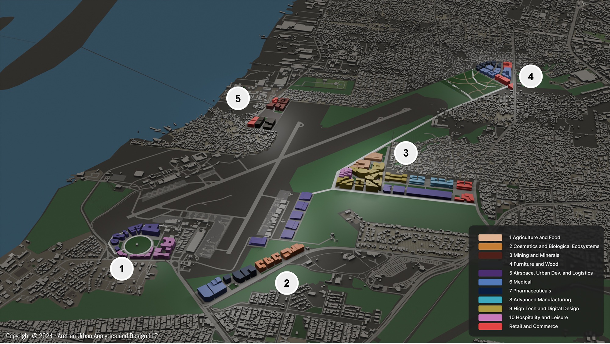 Visualisation of Belem final development masterplan