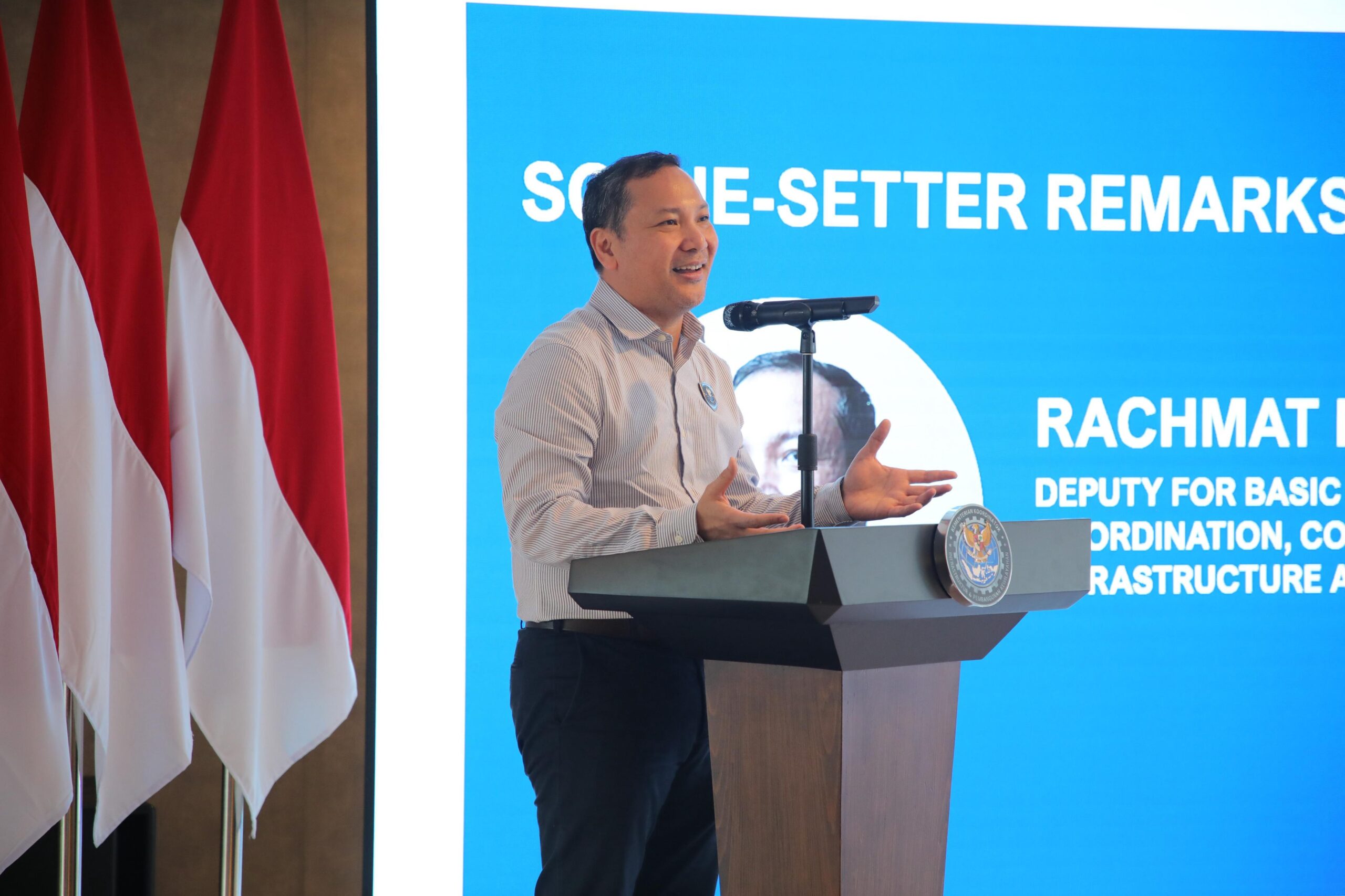 Coordinating Minister of Infrastructure for Infrastructure and Regional Development