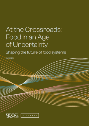 At the Crossroads: Food in an Age of Uncertainty Report cover
