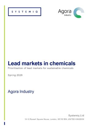 Lead Markets in Chemicals
